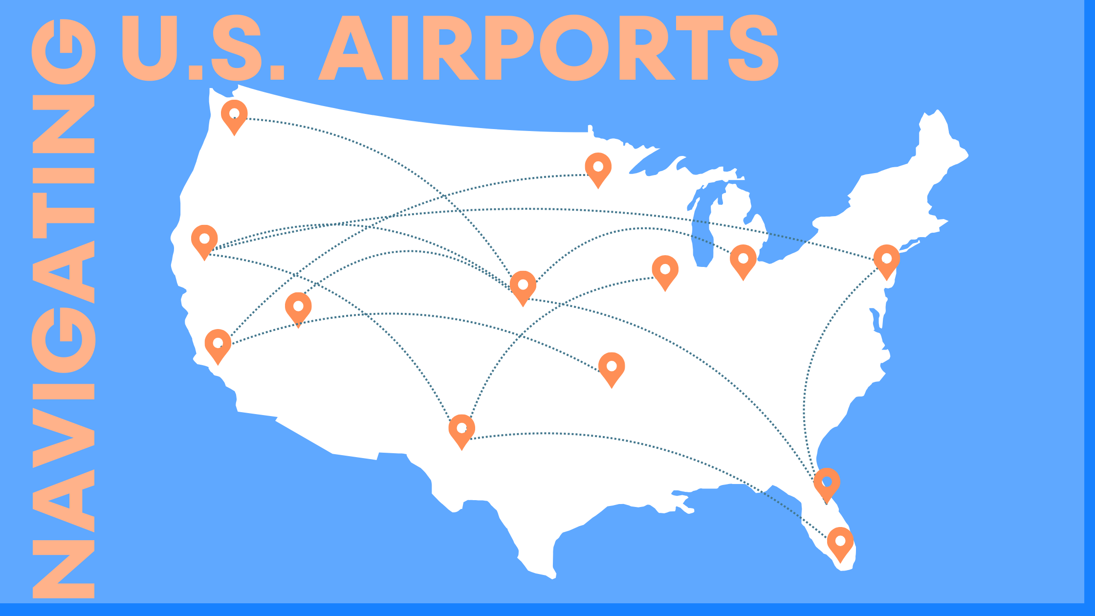 Map Of East Coast Us Airports Where Are The Windiest Airports In The